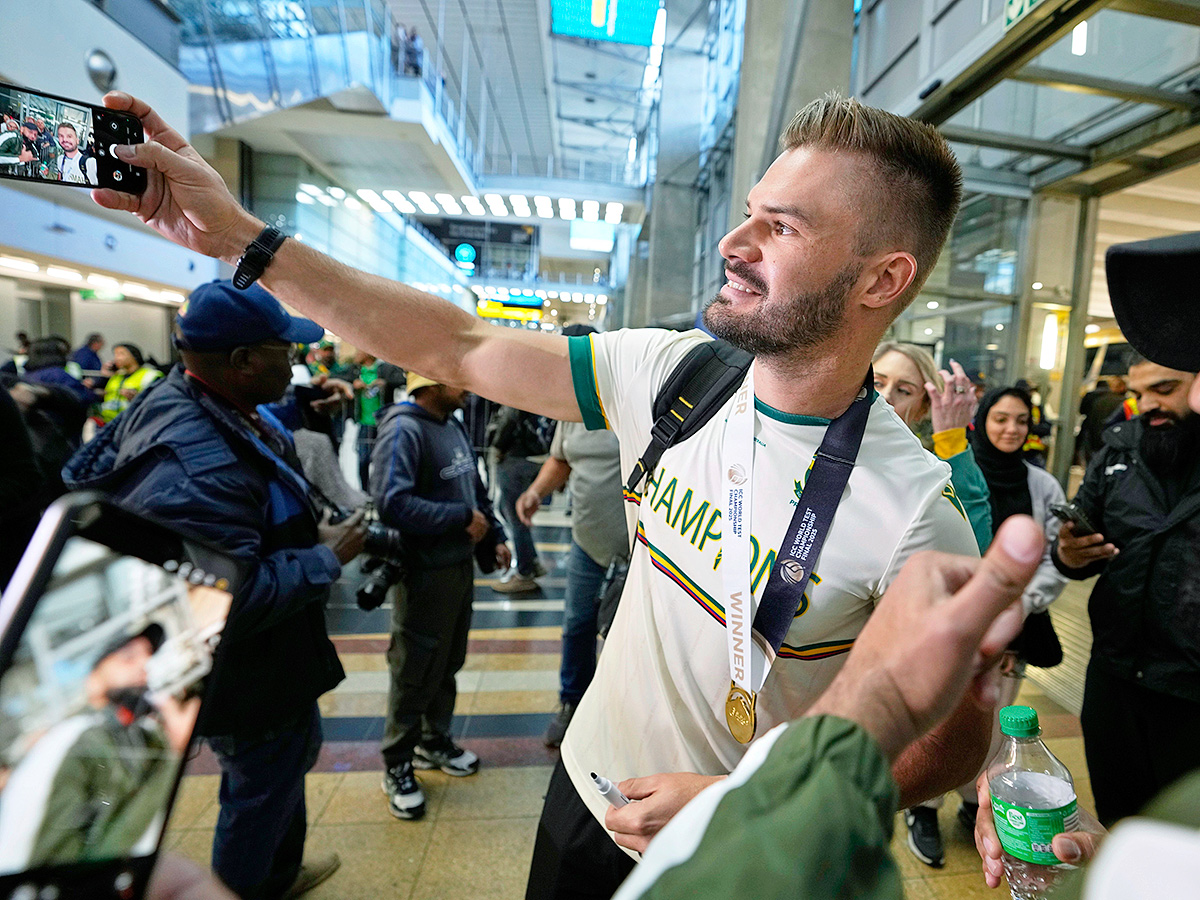 South Africa Team Gets Grand Welcome After Winning World Test Championship At Lord's7