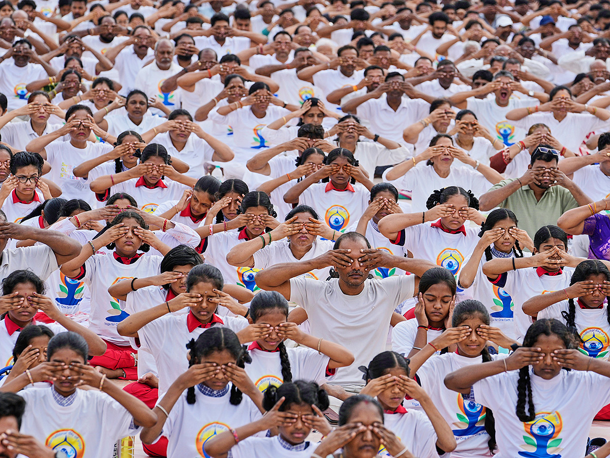 International Day of Yoga 2025 Celebrations In India Photos21
