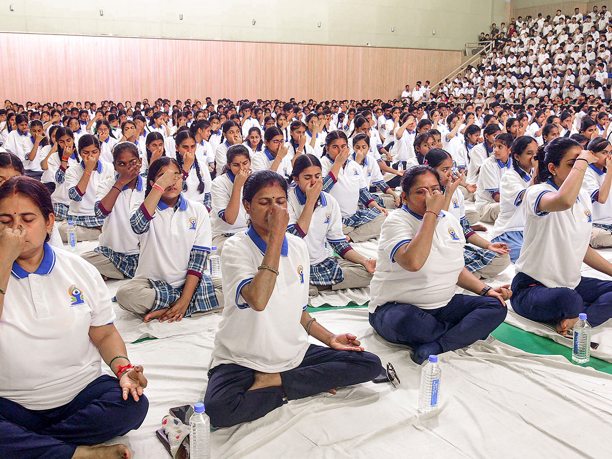 International Day of Yoga 2025 Celebrations In India Photos25