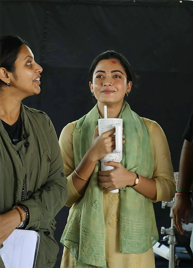 Actress Rashmika Mandanna At Kuberaa Movie Sweet Memories7