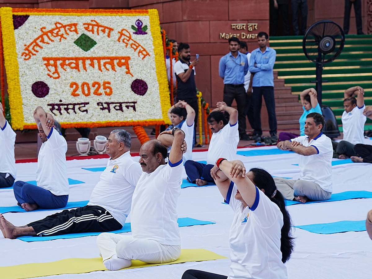 International Day of Yoga 2025 Celebrations In India Photos17