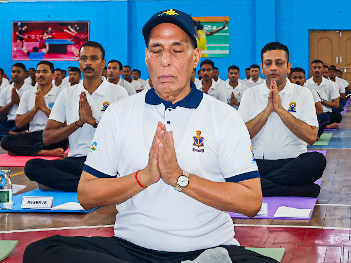 International Day of Yoga 2025 Celebrations In India Photos4