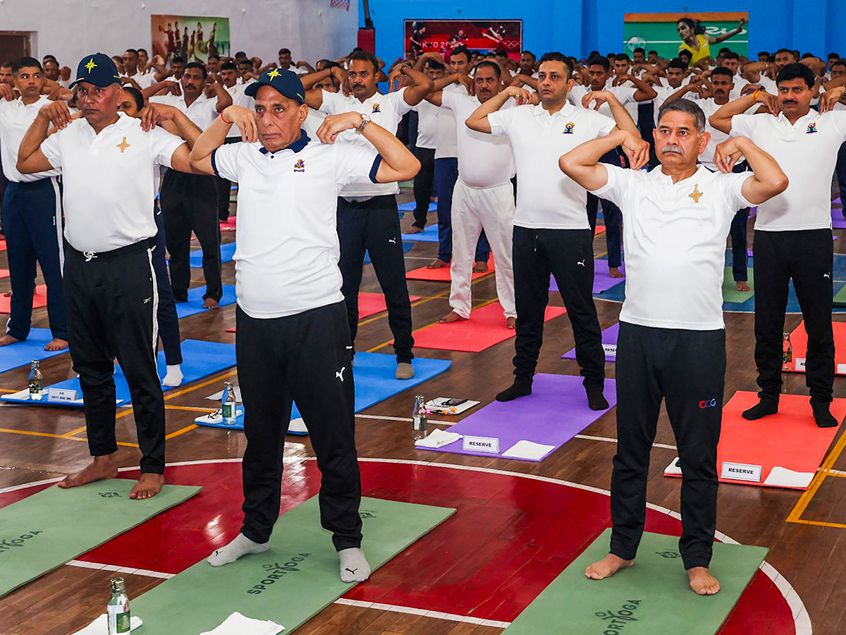 International Day of Yoga 2025 Celebrations In India Photos7