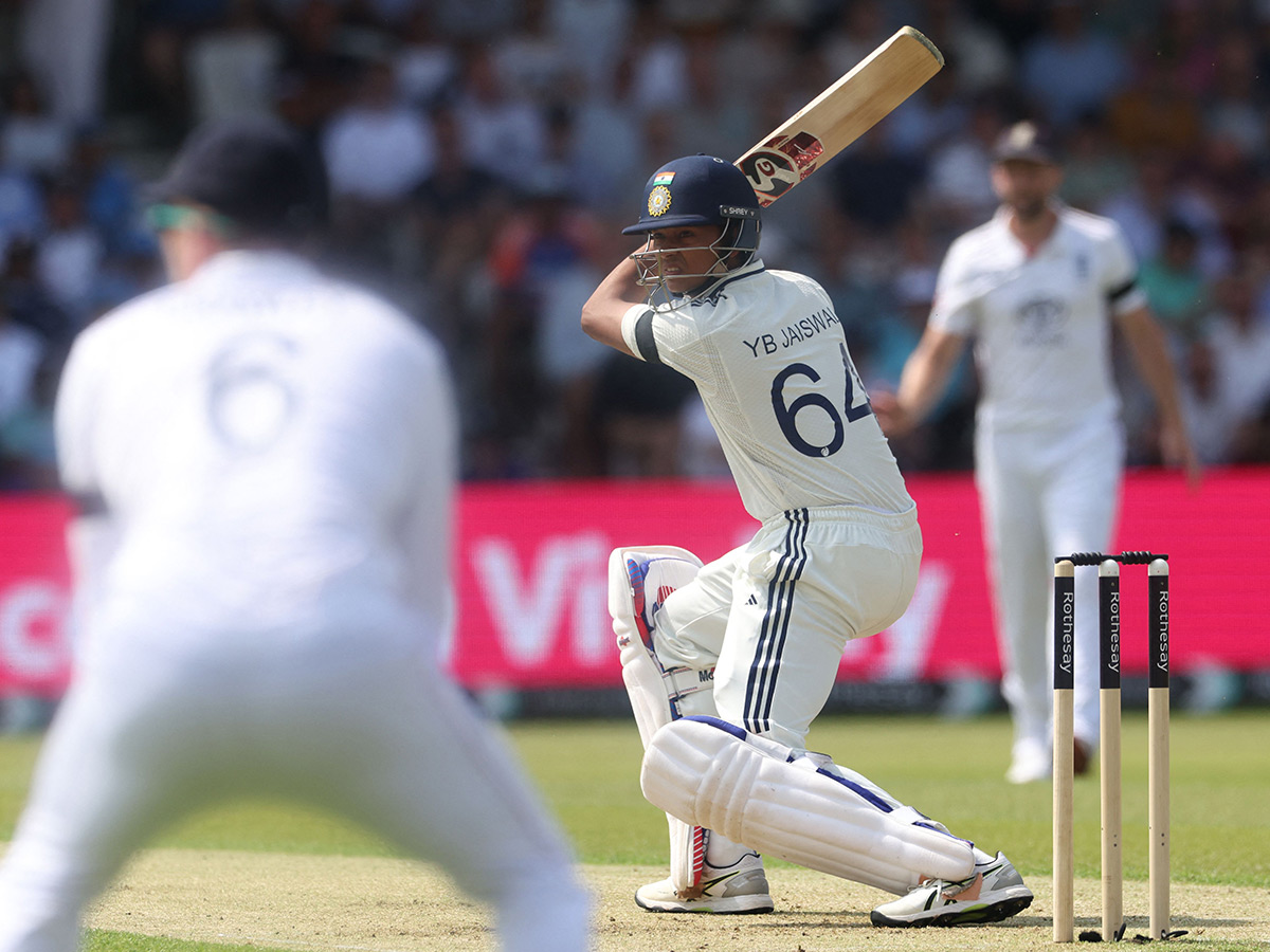 first cricket test match between England and India at Headingley in Leeds17