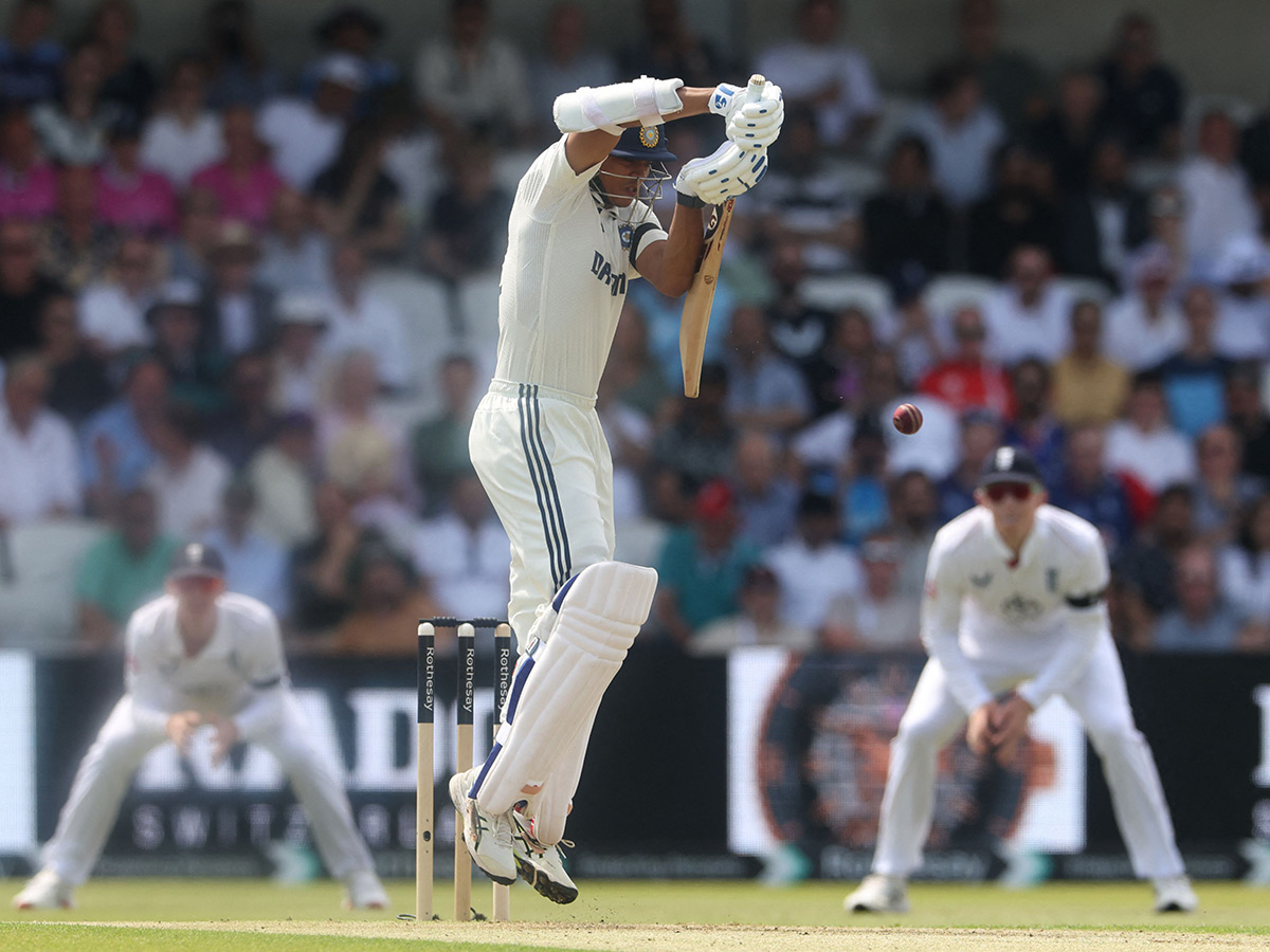 first cricket test match between England and India at Headingley in Leeds18