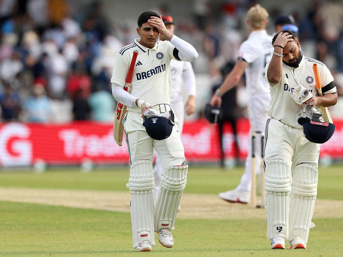first cricket test match between England and India at Headingley in Leeds2