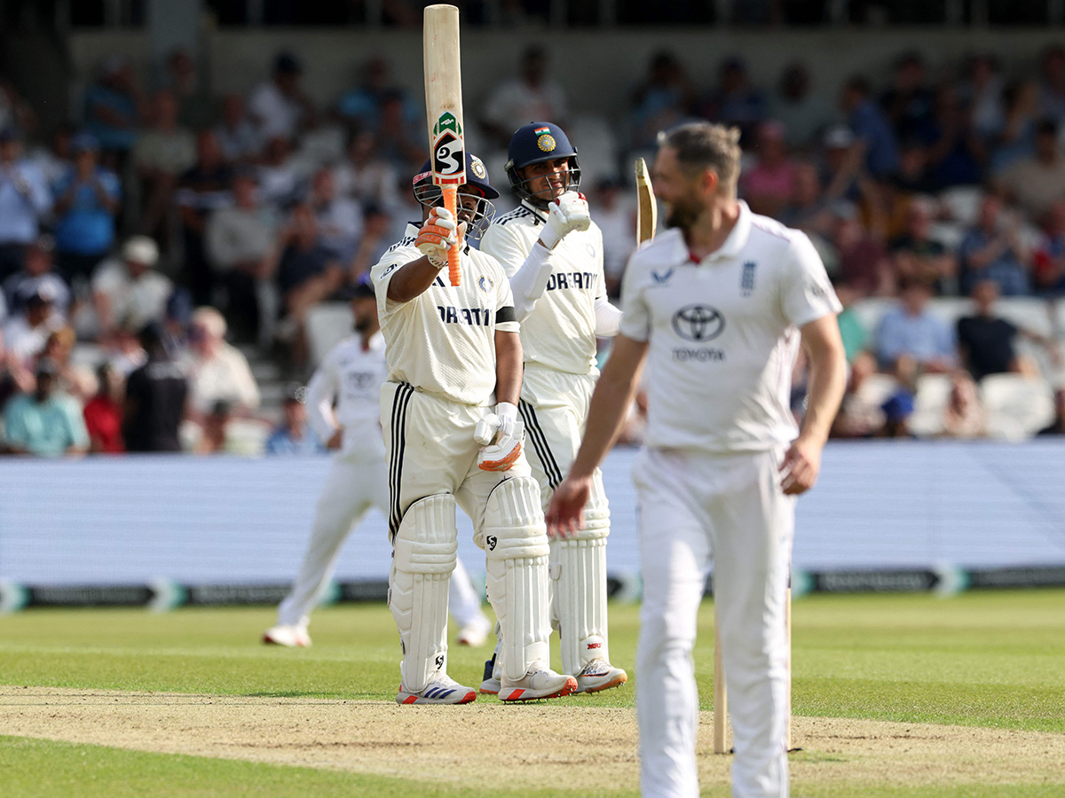 first cricket test match between England and India at Headingley in Leeds3
