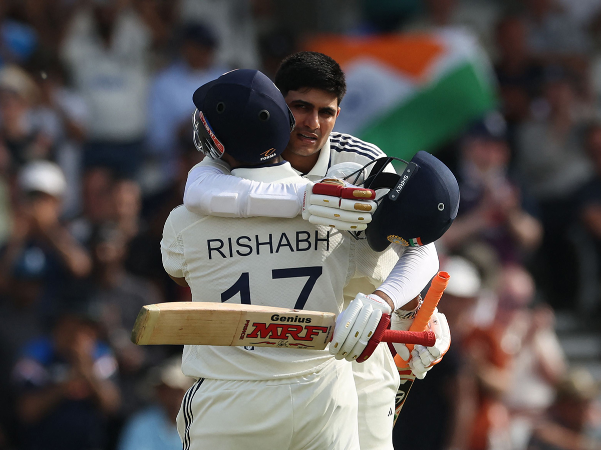 first cricket test match between England and India at Headingley in Leeds4