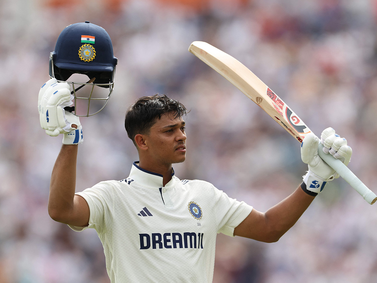 first cricket test match between England and India at Headingley in Leeds8