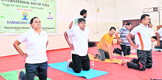యోగాతోనే ఆరోగ్య సమాజం 2