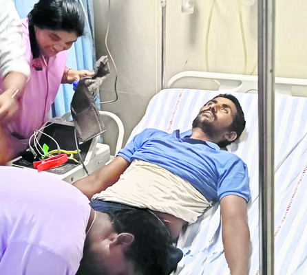 విద్యుత్షాక్తో యువకుడి మృతి
2