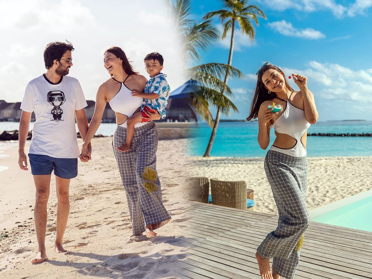 Kajal enjoys birthday vacation with family (Photos)1