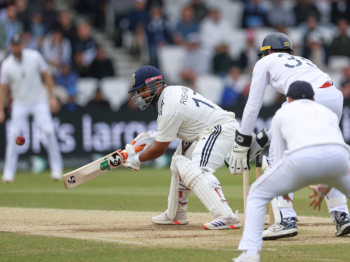 first cricket test match between England and India at Headingley in Leeds16