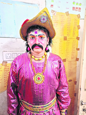 సరదాతో పాటు మొక్కు
1