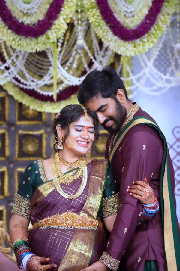 TV Celebrities Attend mogalirekulu serial Fame Anjali Baby Shower Photos20