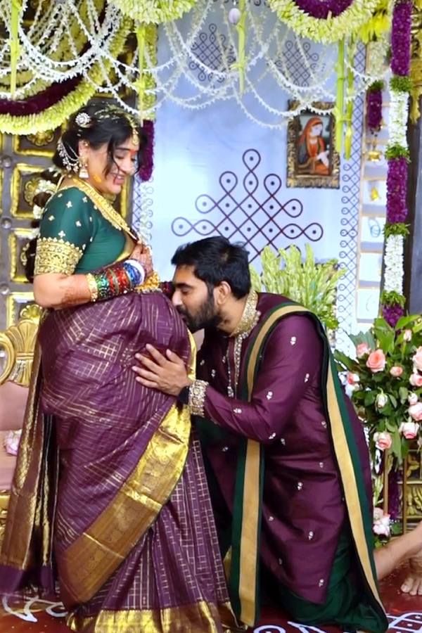 TV Celebrities Attend mogalirekulu serial Fame Anjali Baby Shower Photos21