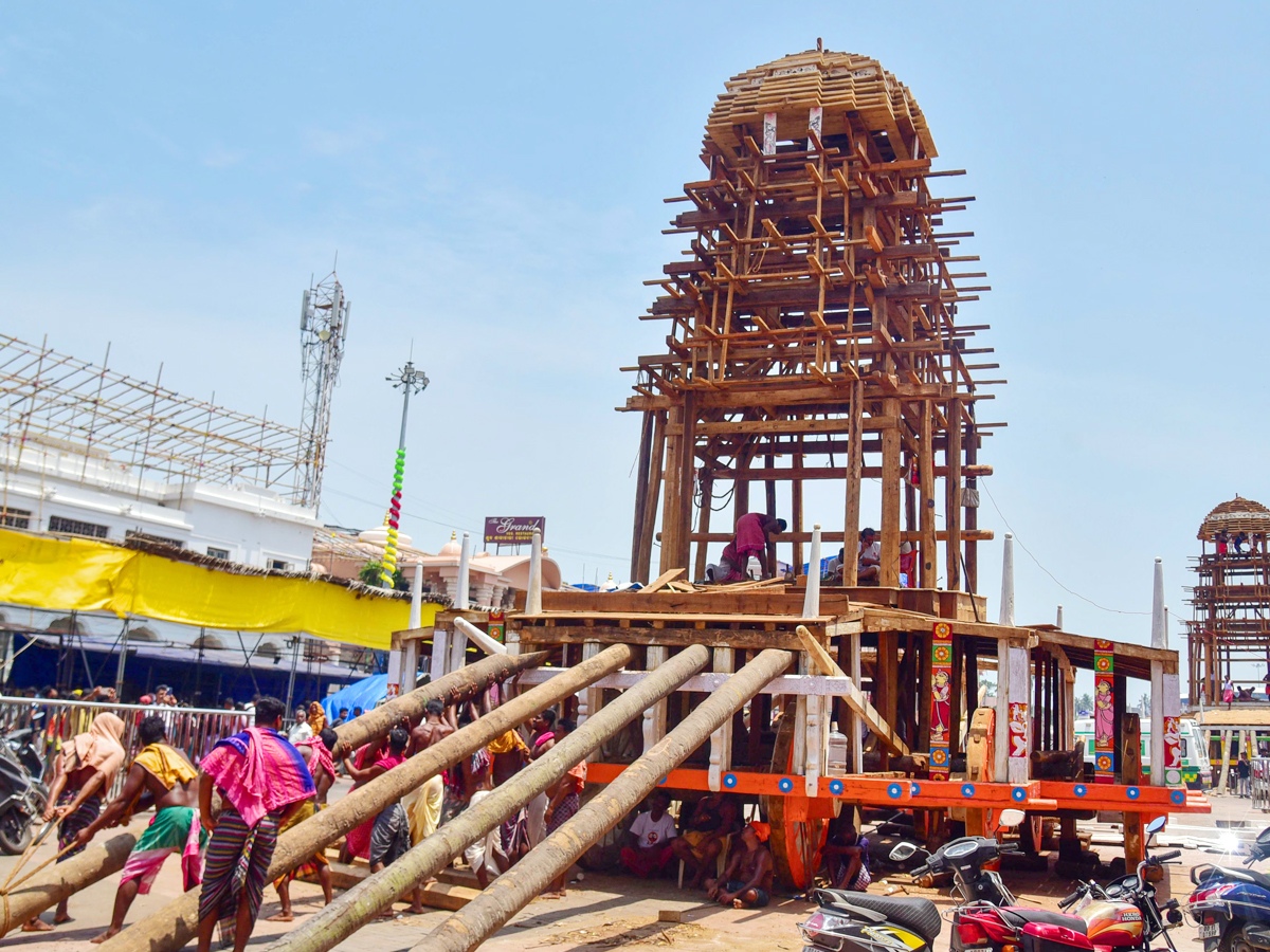 Have you seen the preparation of Puri Jagannath Yatra chariots 2