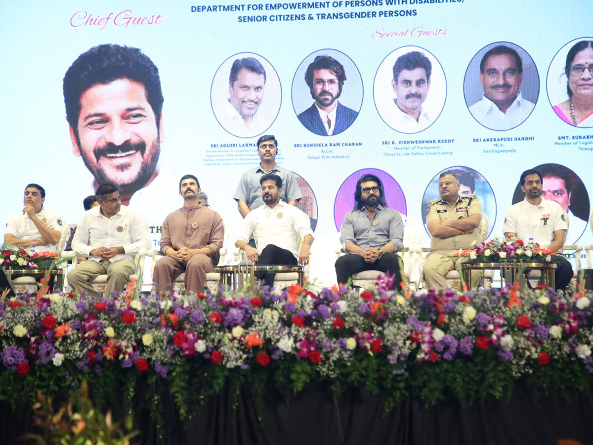 CM Revanth Reddy,Ram Charan,Vijay Deverakonda participate Anti-Drugs Day Event in Hyderabad Photos 21