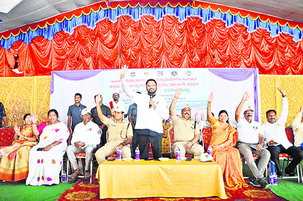 డ్రగ్స్ రహిత సమాజమే లక్ష్యం 1