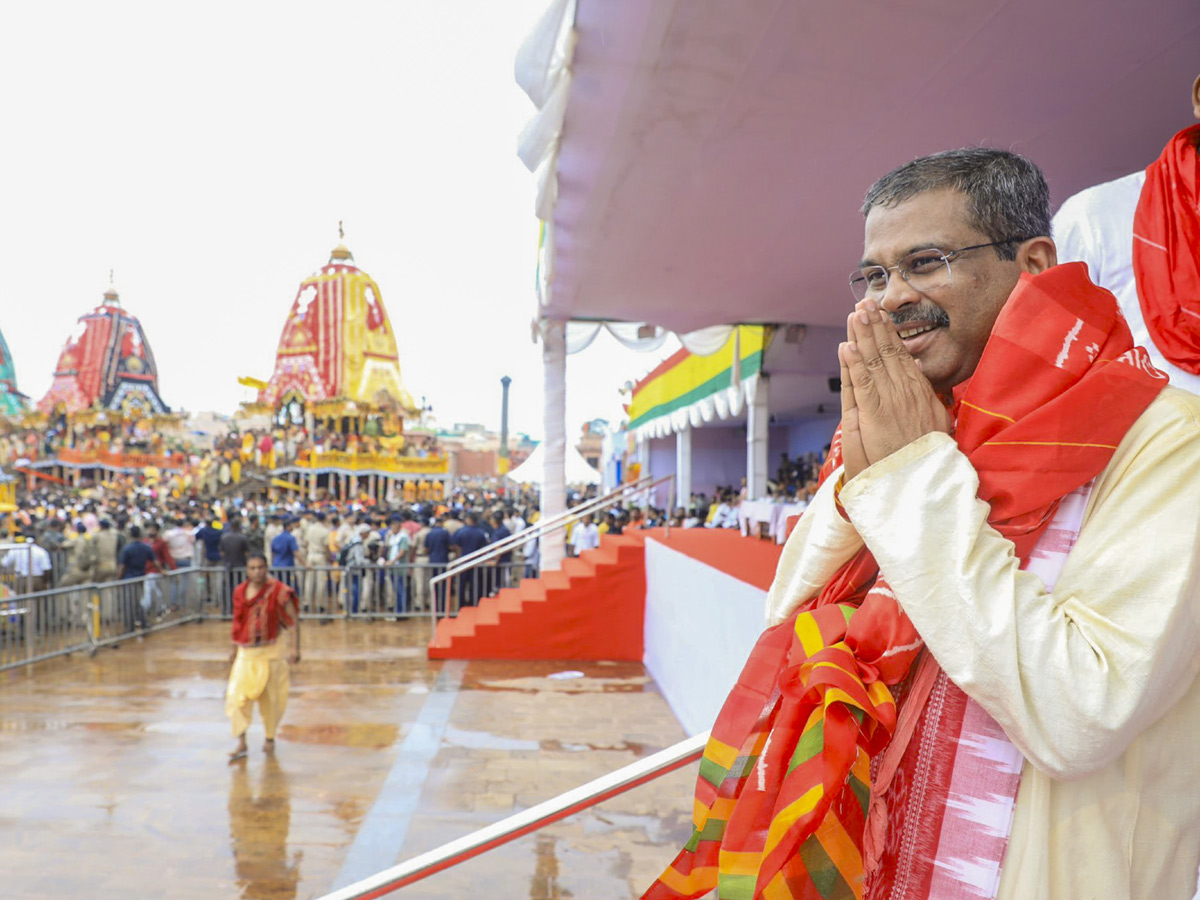 Devotees Gather For Grand Rath Yatra Of Lord Jagannath In Puri Photos16