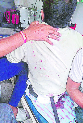 ఆటో ఢీకొని ఒకరికి గాయాలు 1