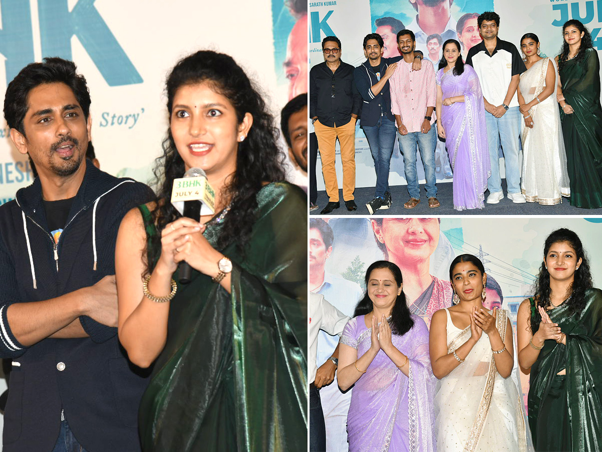 Hero Siddharth 3BHK Trailer Launch Event Photo Gallery1