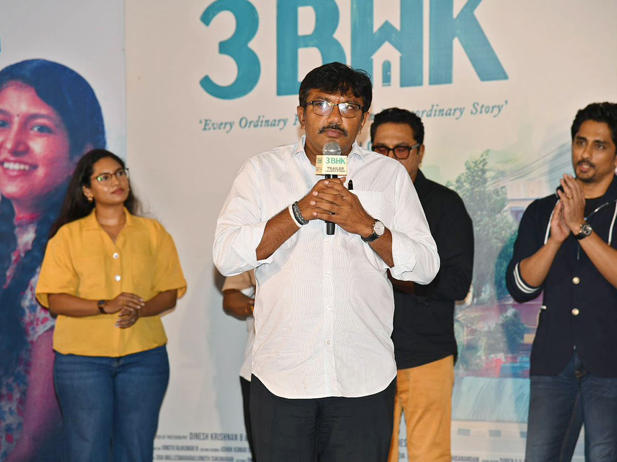 Hero Siddharth 3BHK Trailer Launch Event Photo Gallery17