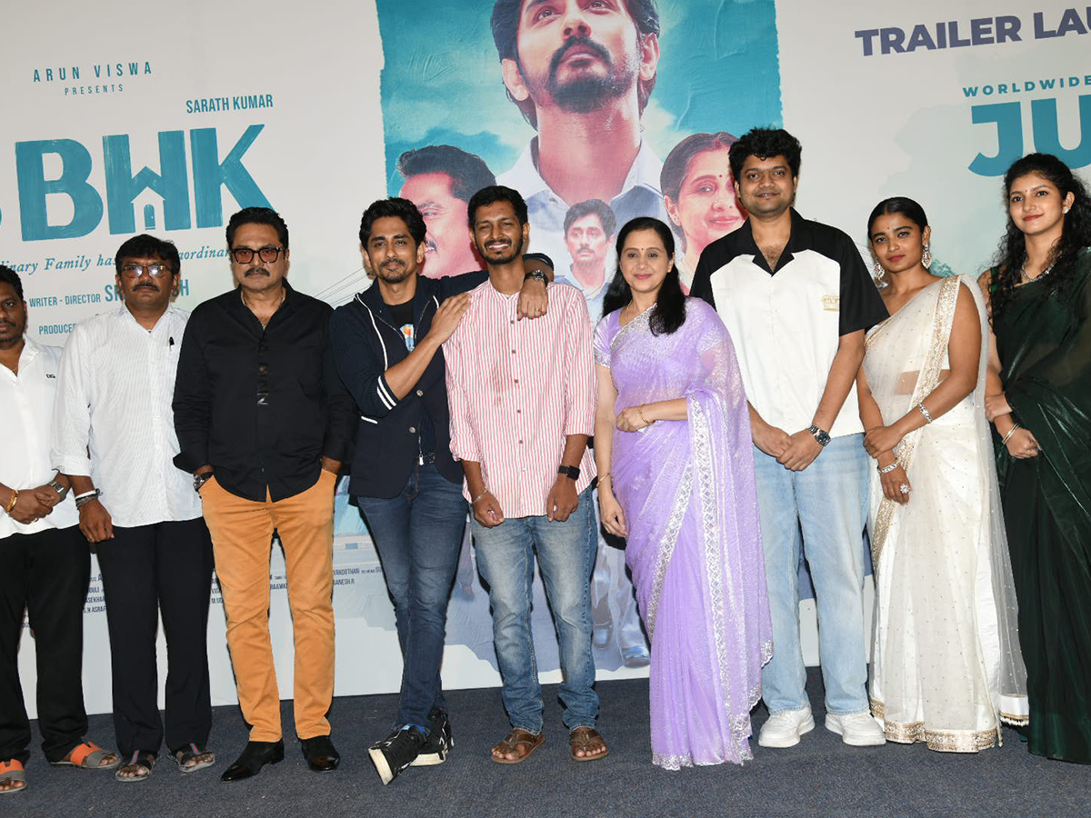 Hero Siddharth 3BHK Trailer Launch Event Photo Gallery5