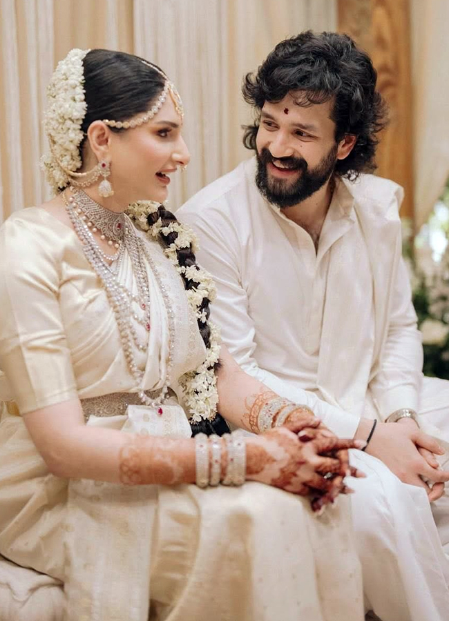 Akkineni akhil shared a marriage photos in social media8