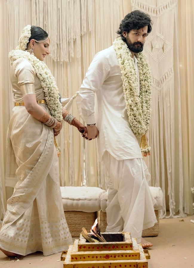 Akkineni akhil shared a marriage photos in social media9