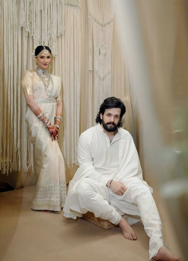 Akkineni akhil shared a marriage photos in social media3