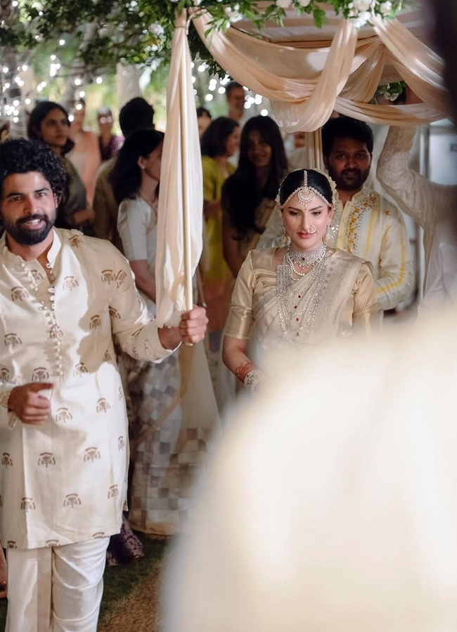 Akkineni akhil shared a marriage photos in social media6
