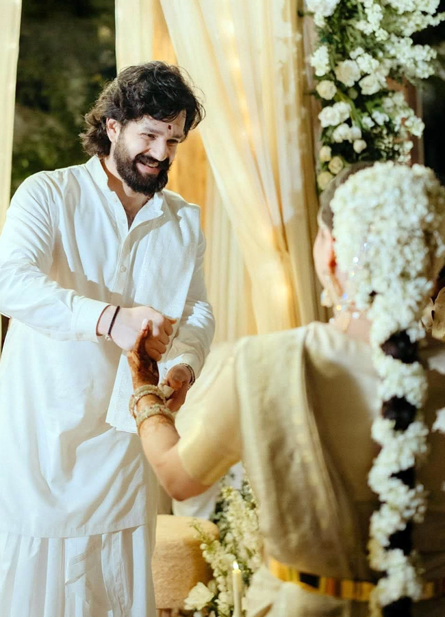Akkineni akhil shared a marriage photos in social media7