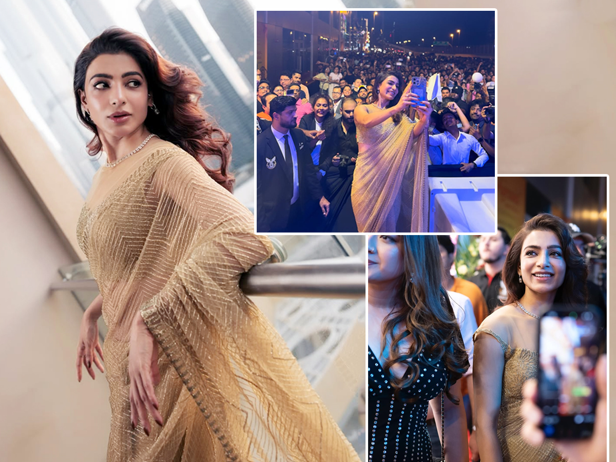 Samantha Ruth Prabhu stuns in a gold color saree photos1