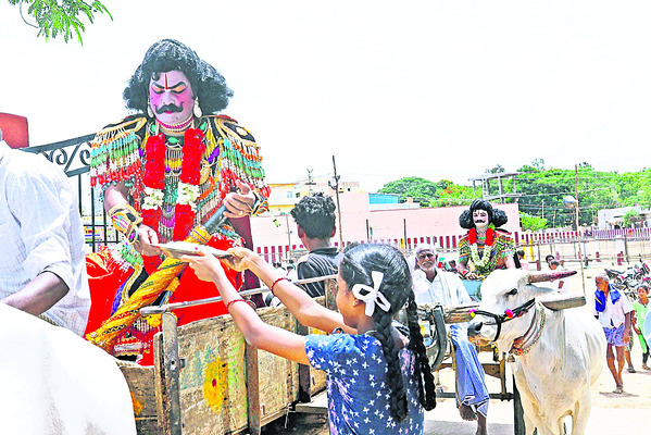 ● అలరించిన బకాసుర వధ1