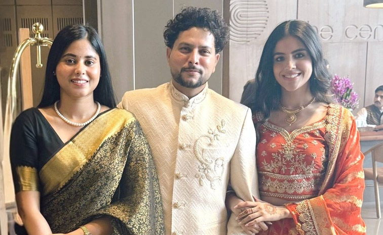Kuldeep Yadav gets engaged to childhood friend Vanshika in Lucknow photos2