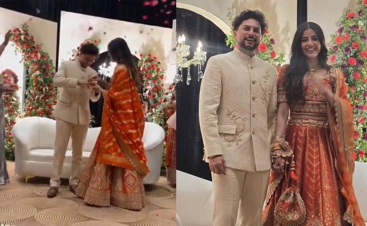 Kuldeep Yadav gets engaged to childhood friend Vanshika in Lucknow photos10