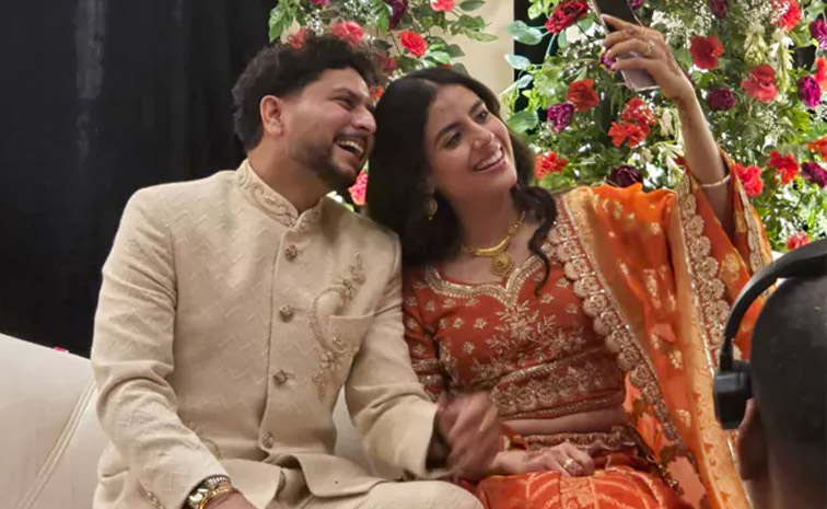 Kuldeep Yadav gets engaged to childhood friend Vanshika in Lucknow photos5