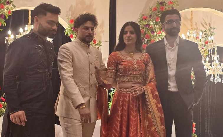 Kuldeep Yadav gets engaged to childhood friend Vanshika in Lucknow photos8