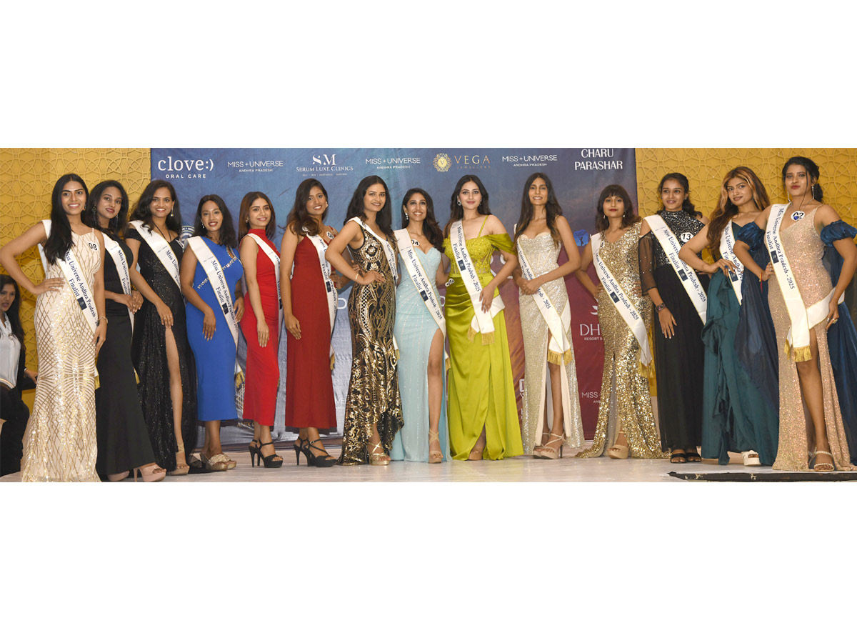 Telugu Beauties Ramp walk At Hyderabad Miss Universe Sash Event Photos2