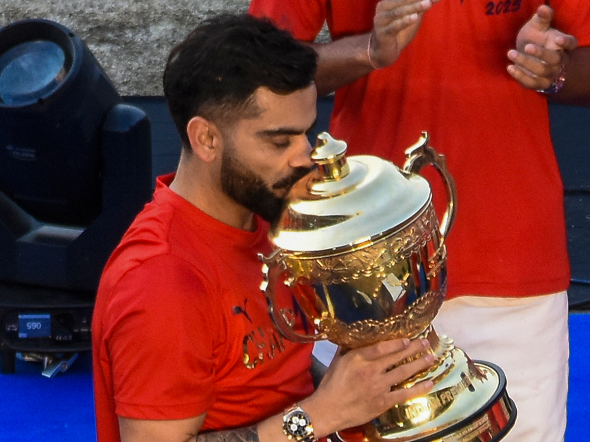 IPL 2025 winning Royal Challengers Bengaluru team felicitation ceremony at the Chinnaswamy Stadium9