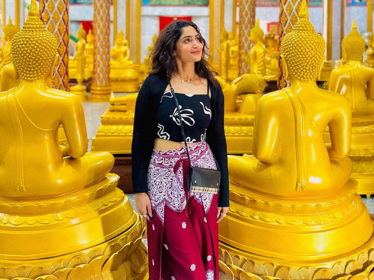 Actress Reba Monica John Trip to Thailand with family Photos5