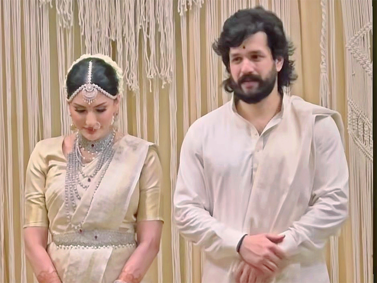 Akhil Akkineni and Zainab Ravdjee Wedding Pics14