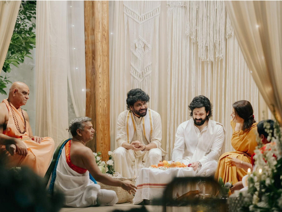 Akhil Akkineni and Zainab Ravdjee Wedding Pics1