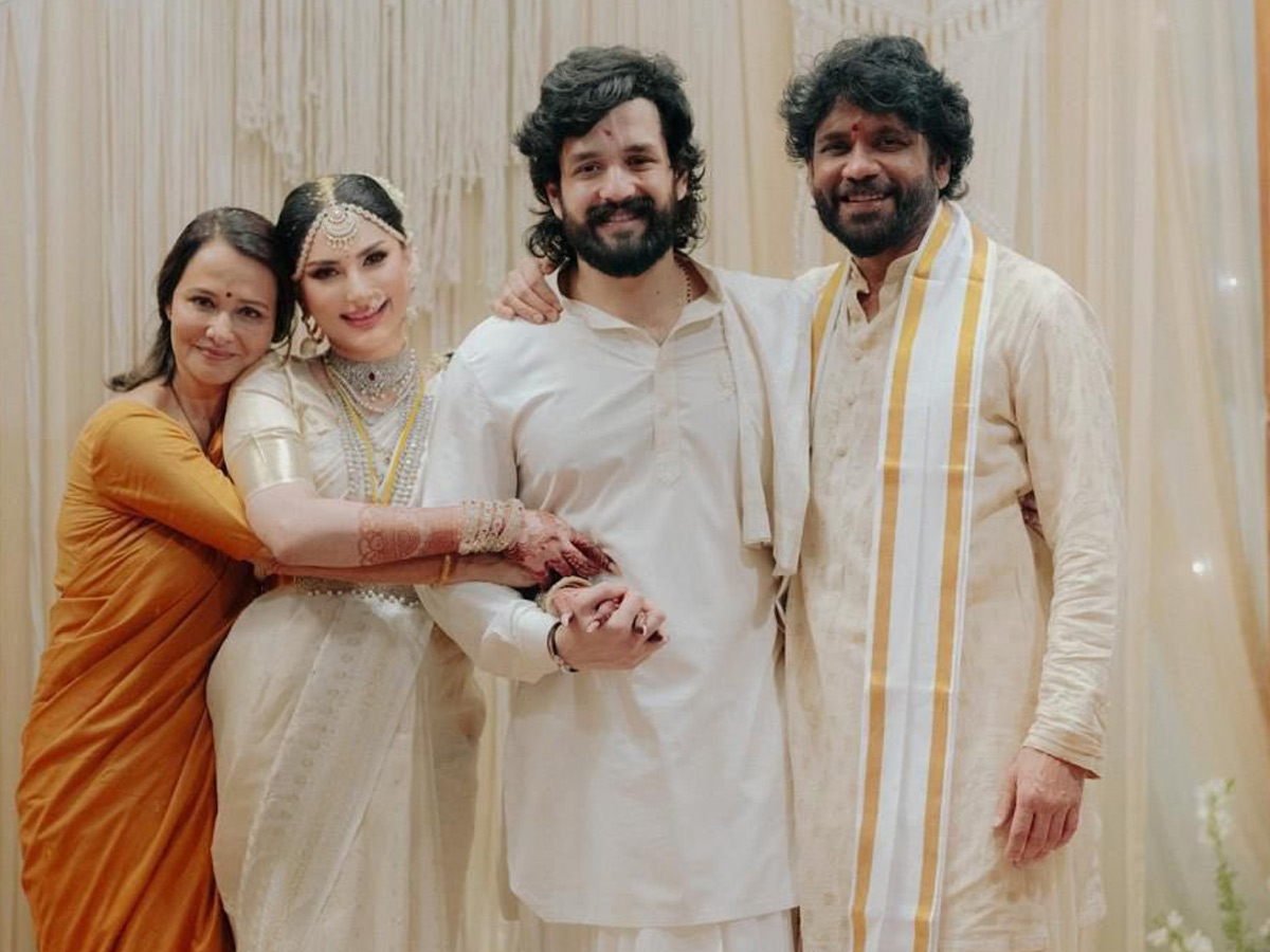 Akhil Akkineni and Zainab Ravdjee Wedding Pics4