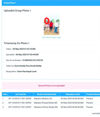 వైఎస్సార్‌సీపీ ముద్ర వేసి పనులు కల్పించడం లేదు 
3