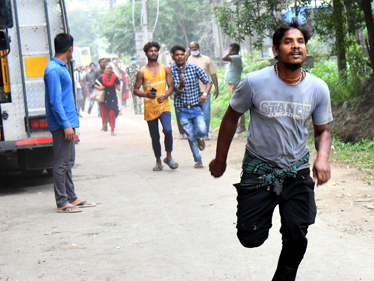 Tragic Incident At Patancheru Pashamailaram Chemical Factory In Hyderabad, Photos Story Inside14