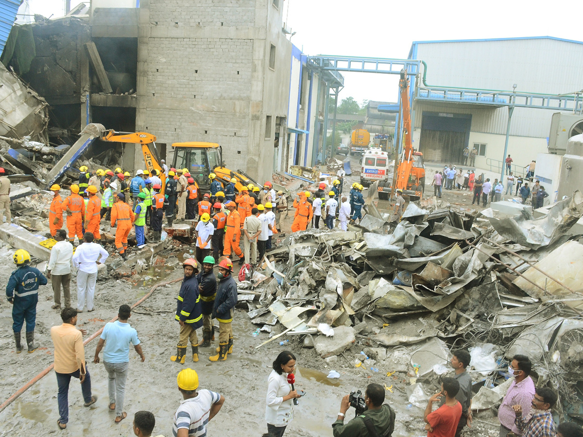 Tragic Incident At Patancheru Pashamailaram Chemical Factory In Hyderabad, Photos Story Inside26