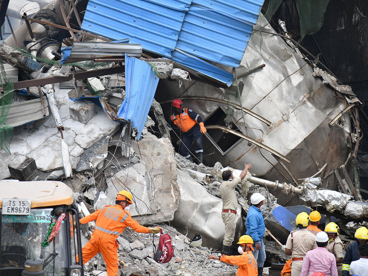 Tragic Incident At Patancheru Pashamailaram Chemical Factory In Hyderabad, Photos Story Inside7