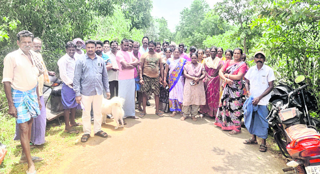 అర్లిలో భూసర్వే అడ్డగింత 1